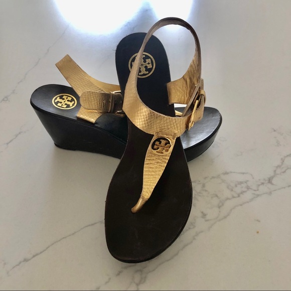 Tory Burch Shoes - Tory Burch Wedge Sandals